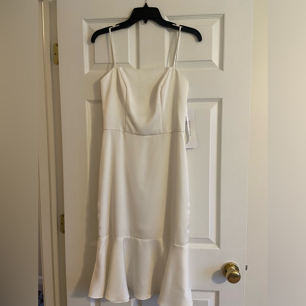 Ivory Hayley Paige Occasions midi dress